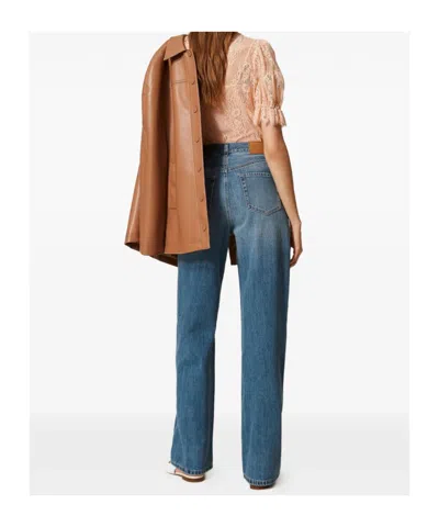 Twinset Five-pockets Jeans In Blue