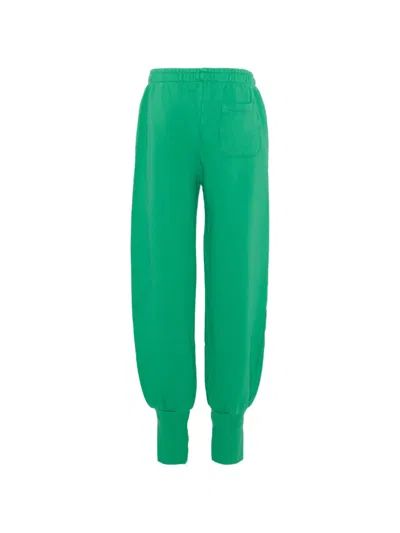 Bobo Choses Elasticated Drawstring Track Pants In Green