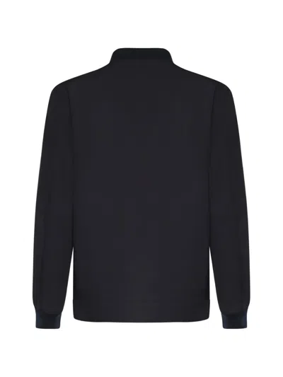 Fay Toggle-fastening Jacket In Blue