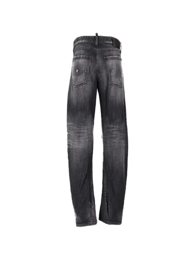 Dsquared2 Five-pocket Jeans In Black