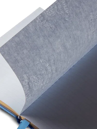 Smythson Soho Notebook In Blue