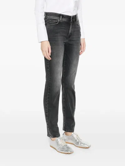 Weekend Max Mara Five-pockets Jeans In Black