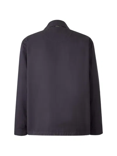 Herno Pocket Jacket In Blue