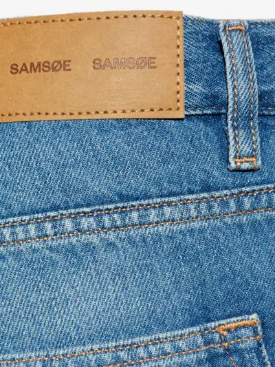 Samsoe & Samsoe Saedie Jeans In Blue