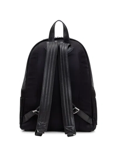 Orciani Laino Davis Zipped Backpack In Black