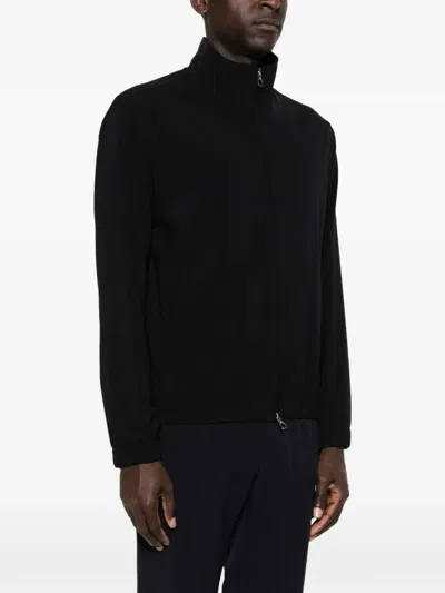 Montecore Zip-up Jacket In Black