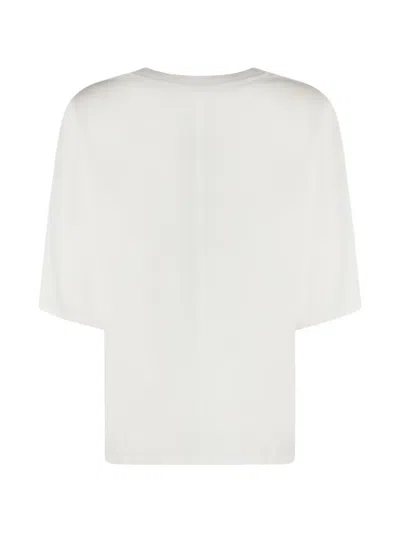 Thom Krom V-neck T-shirt In White