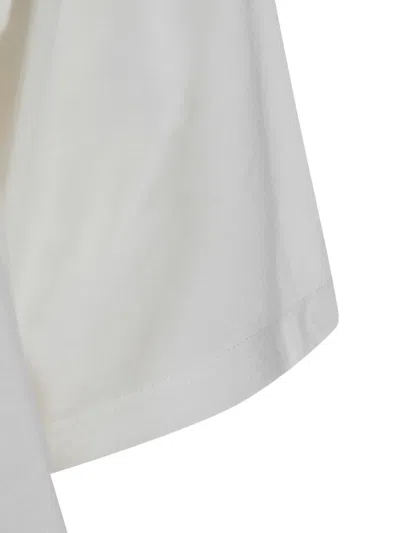 Thom Krom V-neck T-shirt In White