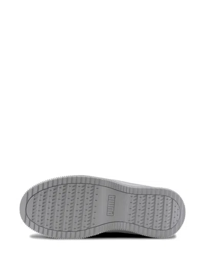Puma Deva Reptile-effect Sneakers In Gray