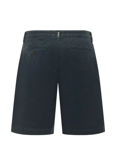Woolrich Belt-loop Pocket Shorts In Blue