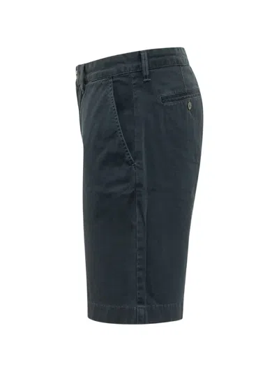 Woolrich Belt-loop Pocket Shorts In Blue