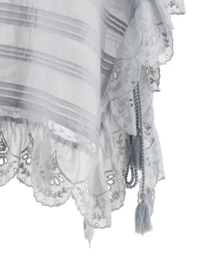 Isabel Marant Étoile Payton Lace-trimmed Embroidered Cotton Blouse In Pink