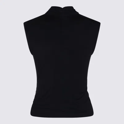 Thom Krom Black Top In Black