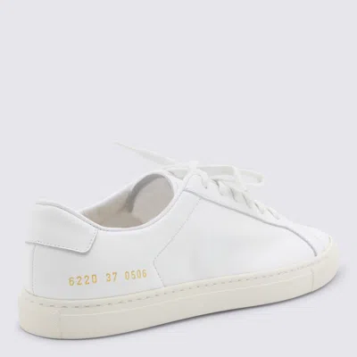 Common Projects White Sneakers In White
