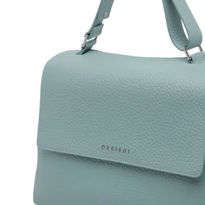 Orciani Medium Sveva Handbag In Blue