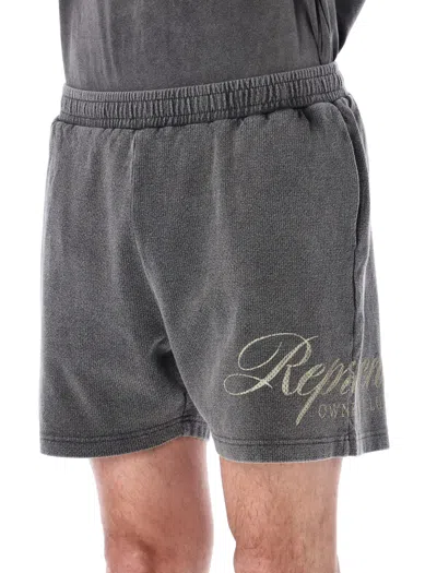 Represent Bermuda Owners Club Script In Gray