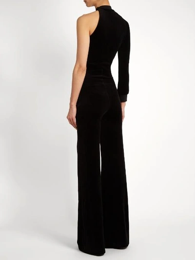Vetements Woman + Juicy Couture One-shoulder Cotton-blend Velour ...