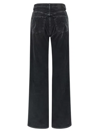 R13 Belt Loop Jeans In Black