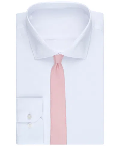 Bar Iii Men's Rampling Solid Pattern Tie, Macy's Exclusive In Gray