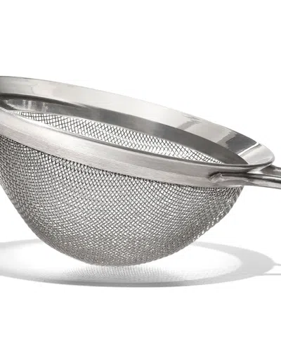 Oxo Mini Hand Strainer In Black