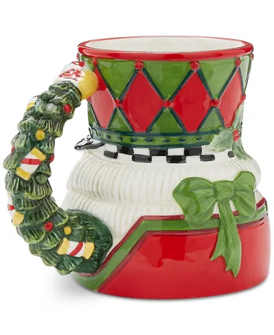 Spode Christmas Tree Nutcracker Toby Mug In Multi