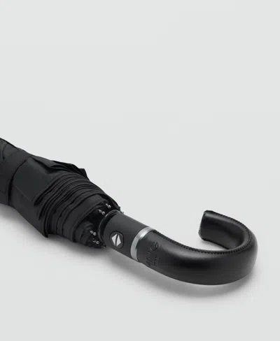 Mango Men's Automatic Folding Umbrella In Green