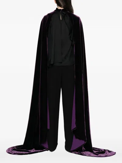 Costarellos Open-front Cape In Multi