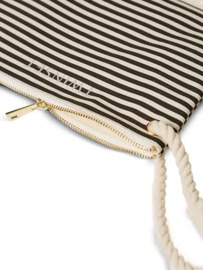 Twinset Striped Purse In Multi
