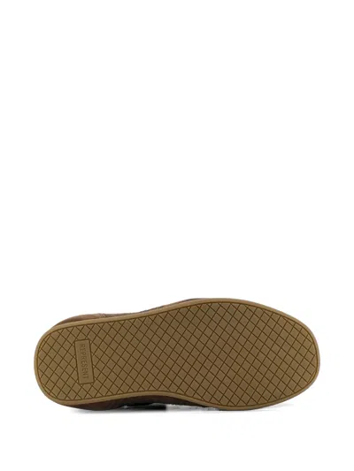 Represent Low-pro Nubuck Patterned-laces Sneakers In Brown