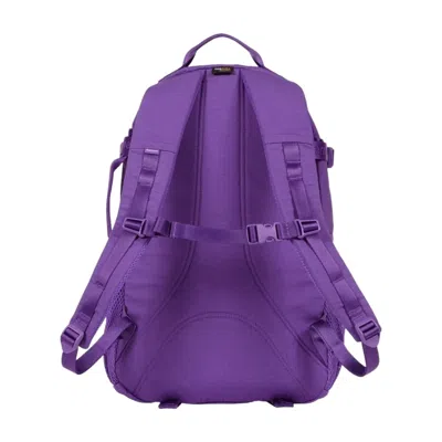 Supreme Logo-detail Backpack In Purple