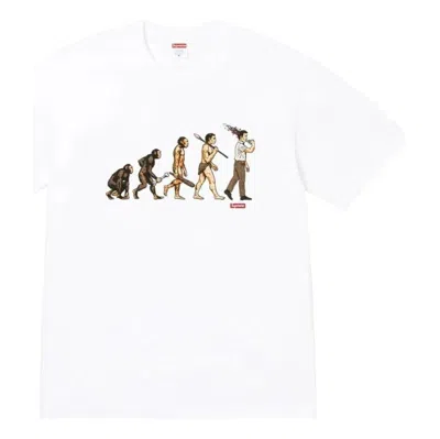 Supreme Evolution Cotton T-shirt In White