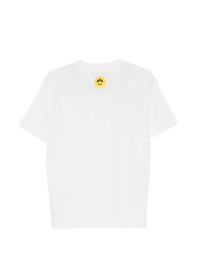 Barrow T-shirt Con Logo In White