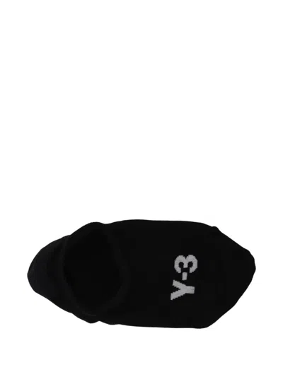 Y-3 Logo Socks In Black