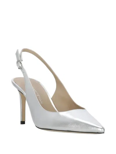 Stuart Weitzman Stuart Power 75 Pointed Slingback Pumps In Multi