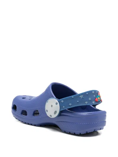 Crocs Classic Imagination Lights Clogs In Blue