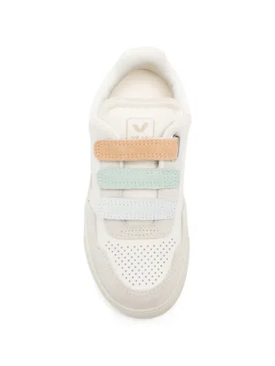Veja V-90 Multi Strap Sneakers In Brown