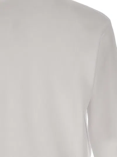 Ea7 Logo-detail Full-zip Sweatshirt In White