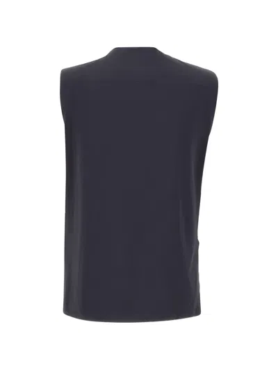 Rrd Buttoned Vest In Gray