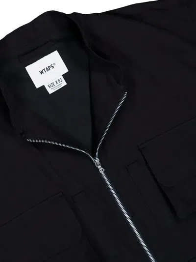 Wtaps Modular 01 Cotton Jacket In Black