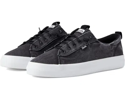 Keds Kickback Canvas Slip On In Gray