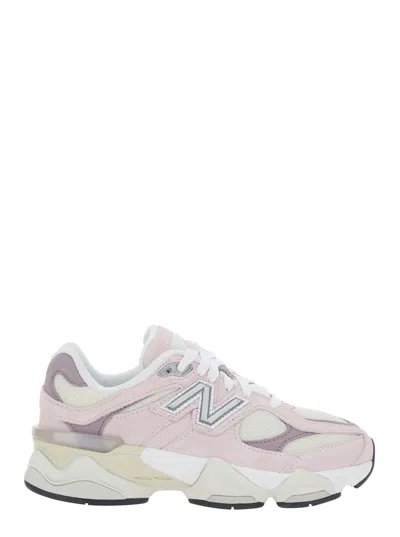New Balance 9060 Lace Sneakers Kids In Pink
