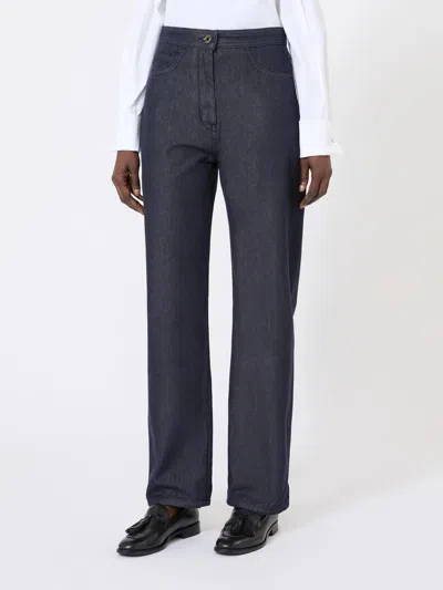 Max Mara Mxmpesco Jeans In Blue