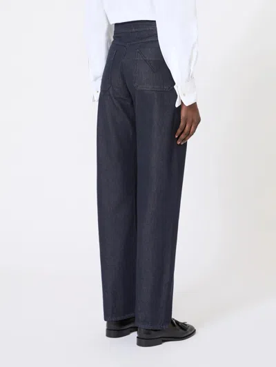 Max Mara Mxmpesco Jeans In Blue