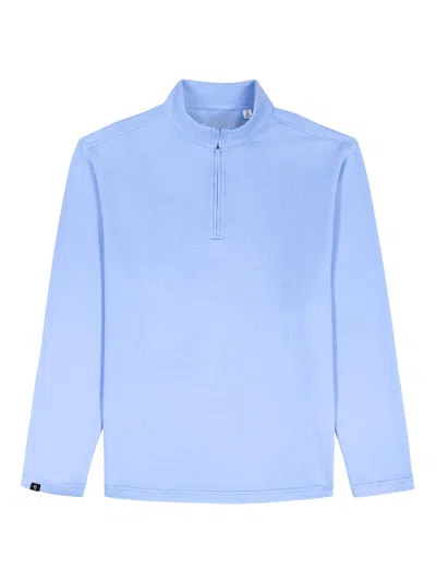 Robert Graham Troland Long Sleeve Knit Shirt In Blue
