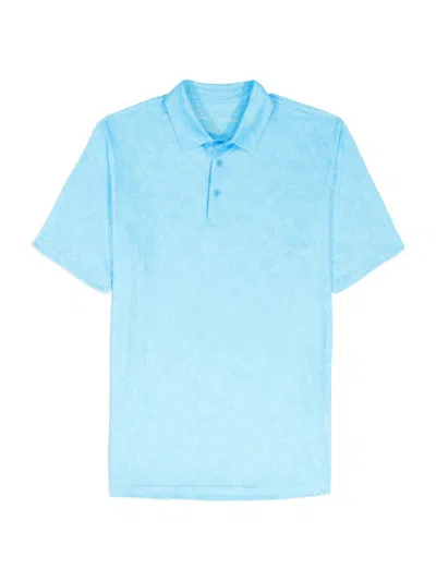 Robert Graham Orsett Performance Golf Polo In Blue