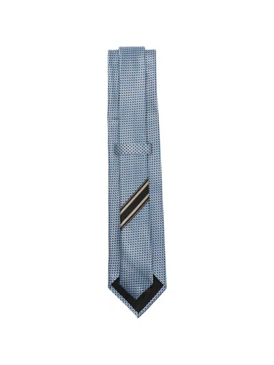 Brioni Patterned Tie In Neutral