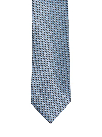 Brioni Patterned Tie In Neutral