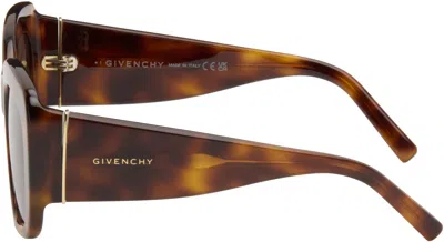 Givenchy Brown ' Bold' Sunglasses In Brown