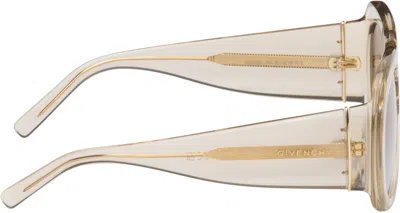 Givenchy Beige ' Bold' Sunglasses In Brown
