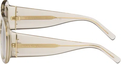 Givenchy Beige ' Bold' Sunglasses In Brown